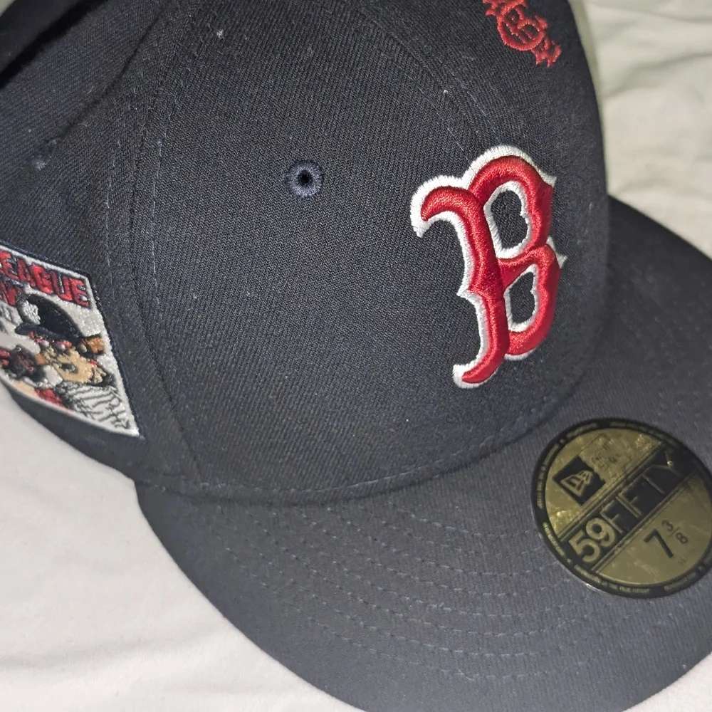 Boston Red socks brand new fitted (Big League Chew) 7 3\4 hat . - Picture 4 of 14